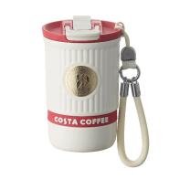 COSTA 咖啡杯 JTL-2001K-H/JTL-2001K-L (红金,亮黑颜色随机发)