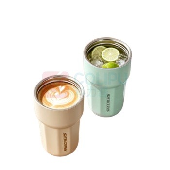 斯凯奇 Skechers 悦饮咖啡杯 S0326001 420ml (晨曦燕麦)