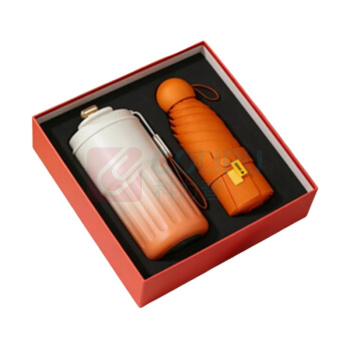 融银之汇 礼品套装 咖啡杯+胶囊伞 (蓝色)