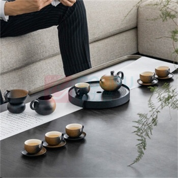 万仟堂 EDENUS 茶具 万事胜意 成套 礼盒 1壶1海1漏6杯6碟
