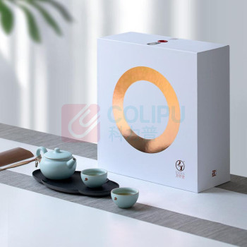 万仟堂 EDENUS 茶具套装 云起·随手礼 1壶2杯1盘 (颜色随机)