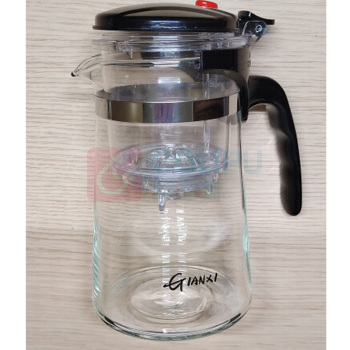 天喜 TIANXI 玻璃茶壶耐热茶具 750ml 飘逸杯泡茶杯