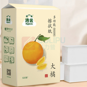 洁云 Hygienix 厨房纸巾 大包 2层250抽(500张)
