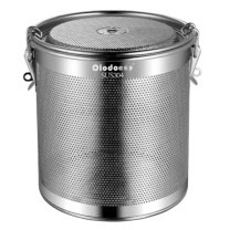 欧乐多 食品级调料球卤料包过滤网 直径20cm /304卤料篮【密孔不漏料】
