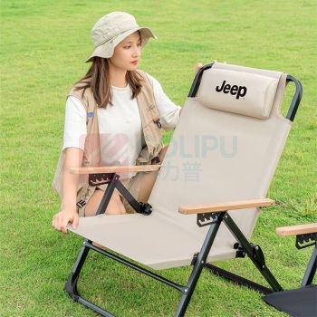 Jeep 5档克米特椅 55*57*80cm (卡其色)