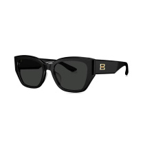 暴龙 新品猫眼潮搭男女同款偏光太阳镜 BL3209C10 41g (黑色)
