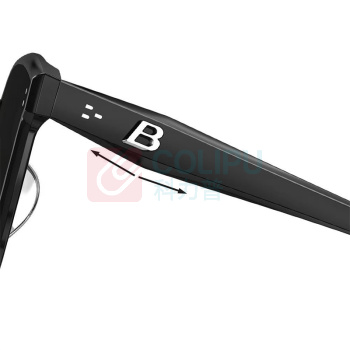 暴龙 男女同款偏光太阳眼镜 BL3203C10 33.8g (黑色)