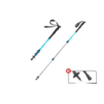 挪客 naturehike 晴雪Base 三节6061铝合金登山杖 升级款 NH17D001-Z 61-135cm (天蓝)