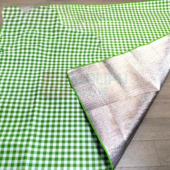 四万公里 40000KM 野餐垫 150*200cm (绿格)