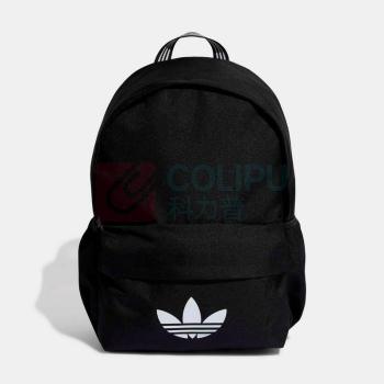 阿迪达斯 Adidas 双肩包 KQ6385 CL BACKPACK 三叶草系列 (黑色)