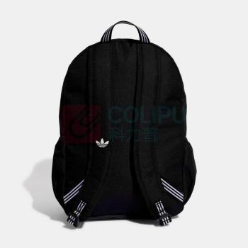 阿迪达斯 Adidas 双肩包 KQ6385 CL BACKPACK 三叶草系列 (黑色)