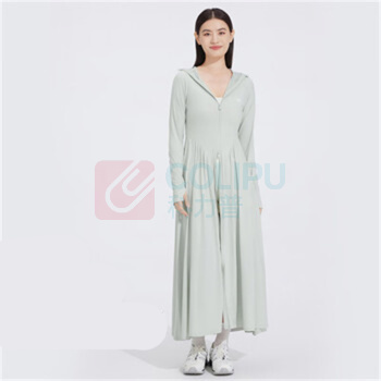 VVC 硬核MAX系列加长款全身防晒衣 VTA4S332 (寂静灰)