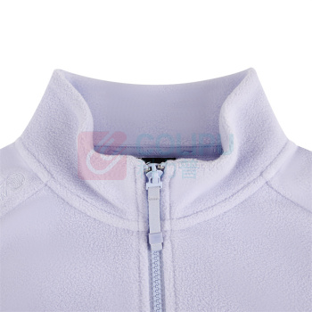李宁 LI-NING 女开衫摇粒绒卫衣 AMDW066-1 L (银河紫)