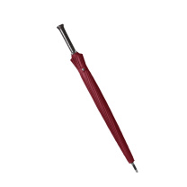 安赛瑞 直杆伞 7A00770 24骨 收起尺寸85cm (红色) 高密度砰击布;伞骨:黑钢;手柄:人造革;中棒:合金