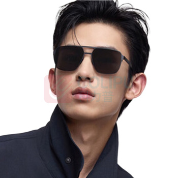 暴龙 眼镜25新品碳纤维镜腿偏光太阳镜飞行员开车驾驶墨镜男 BL8128 C10 (灰色)