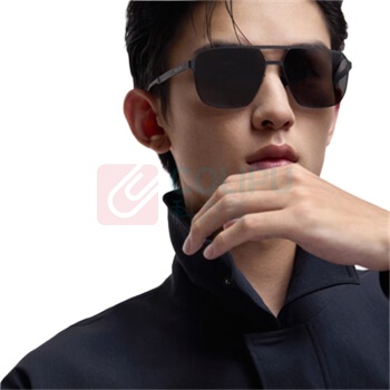 暴龙 眼镜25新品碳纤维镜腿偏光太阳镜飞行员开车驾驶墨镜男 BL8128 C10 (灰色)