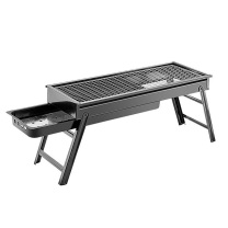 尚烤佳 烧烤炉套装 SKJ-373 玛奇系列 60*22*32cm (黑色) 烤串炉
