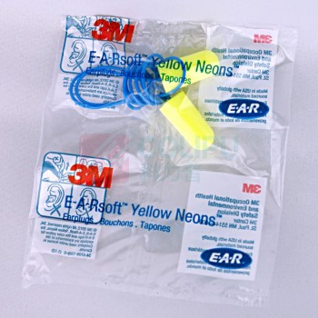 3M 隔音耳塞 慢回弹带线 311-1250 200副/盒