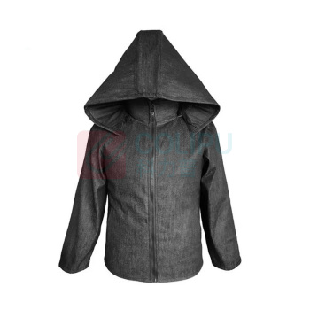 双人余 长袖款防身服脖子帽子全身防护 外套防割超薄软质 