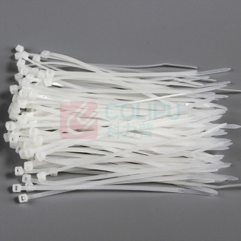 中云智创 国标 塑料扎带自锁式束线扎带 ZD3X150 3*150mm (白) 1000条/包