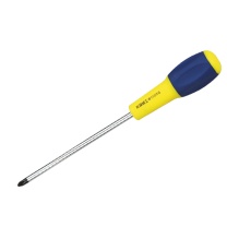 长城精工 Cr-V双色橡塑柄增强型旋具十字 270333 #0*3*75mm(3”)