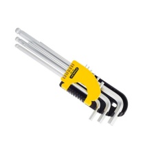 史丹利 STANLEY 9件套公制加长球头内六角扳手 STMT94158-8-23 1.5-10mm