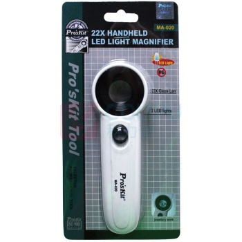 宝工 Pro'skit 22X 手持式LED灯放大镜 MA-020