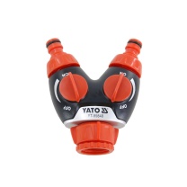 易尔拓 YATO ABS双通水管转换接头 YT-99848 1”转3/4”