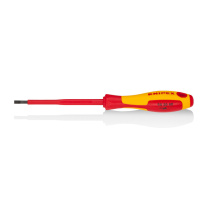 凯尼派克 KNIPEX 电工绝缘一字螺丝批 98 20 40 4.0mm