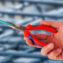 凯尼派克 KNIPEX 尖嘴钳带剪口(无线电元件用钳) 25 02 140