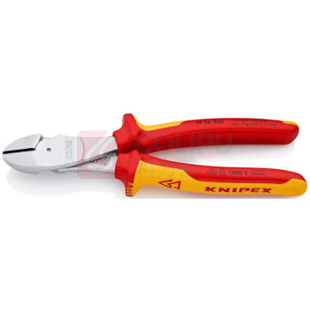 凯尼派克 KNIPEX 省力型绝缘斜口钳 74 06 180