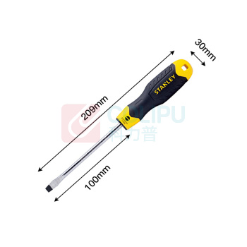 史丹利 STANLEY 强力型一字螺丝批 STMT67273-8-23 5x100mm