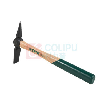 世达 SATA 胡桃木柄焊工除渣锤 92351 0.5磅
