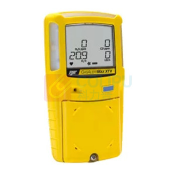 BW GasAlertMax XTII内置泵吸式气体检测仪 (LEL-O2-CO-H2S) (黄色)
