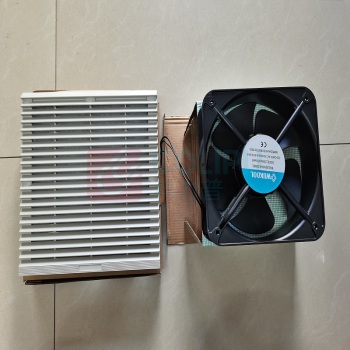 福斯特 电气箱过滤网带风扇 JL805 255mm*255mm (白色)