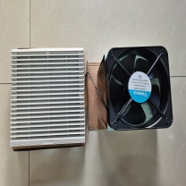 福斯特 电气箱过滤网带风扇 JL805 255mm*255mm (白色)