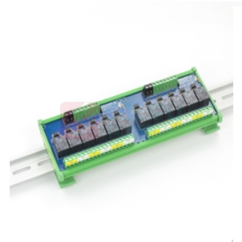标控电气 光耦隔离继电器模块组 BMZ-R1-E 供电电压 12V 触发信号 3.3V-5V 触点容量 10A 路数 12路 