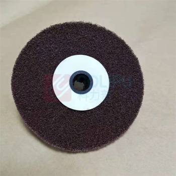 万普 柔性磨片 Φ100*8mm 100mm*8mm*16mm (棕色)