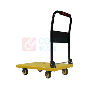 君宏 简易版手推车 PT150T-DX-Y 720*480*820MM (黄)