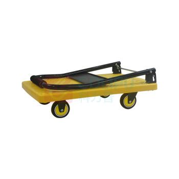 君宏 简易版手推车 PT150T-DX-Y 720*480*820MM (黄)