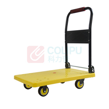 君宏 简易版手推车 PT150T-DX-Y 720*480*820MM (黄)