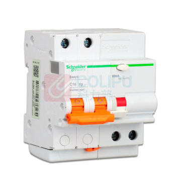 施耐德 Schneider 漏电断路器 Easy9 C16A 2P (白色)