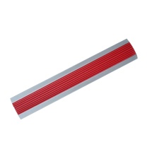 安赛瑞 铝合金楼梯包边防滑条 13866 4.5×1.5m 厚度1mm (红)
