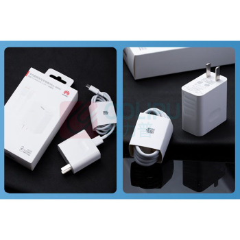 华为 HUAWEI 原装线充套装(充电器/6AType-C数据线) 66W Max超级快充 