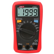 优利德 UNI-T 万用表 UT33A+ 交直流600V
