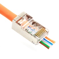 航赞 超五类屏蔽RJ45网络水晶头 HZ2005PLWC-PYT 