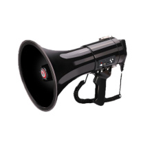 雷公王 喊话器50W大功率喇叭手持扩音器可插卡录音喇叭 CR-87 23cm宽 标配专用电池