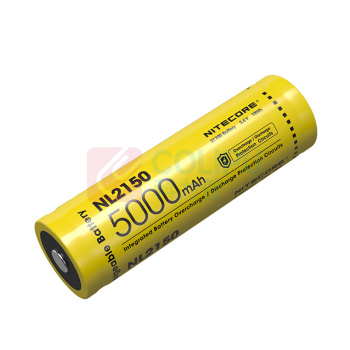 奈特科尔 NITECORE 电池 NL2150i 21700 5000mAh 正负同极内正外负