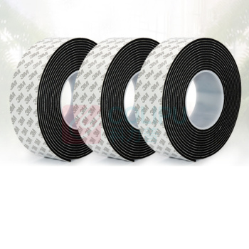 3M EVA双面防震加厚胶带 宽10mm*长5m*厚3mm (黑色)