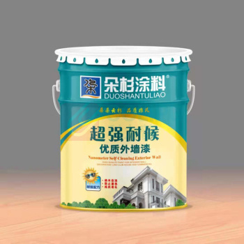 朵杉 耐候多功能 外墙乳胶漆 20kg (中灰)